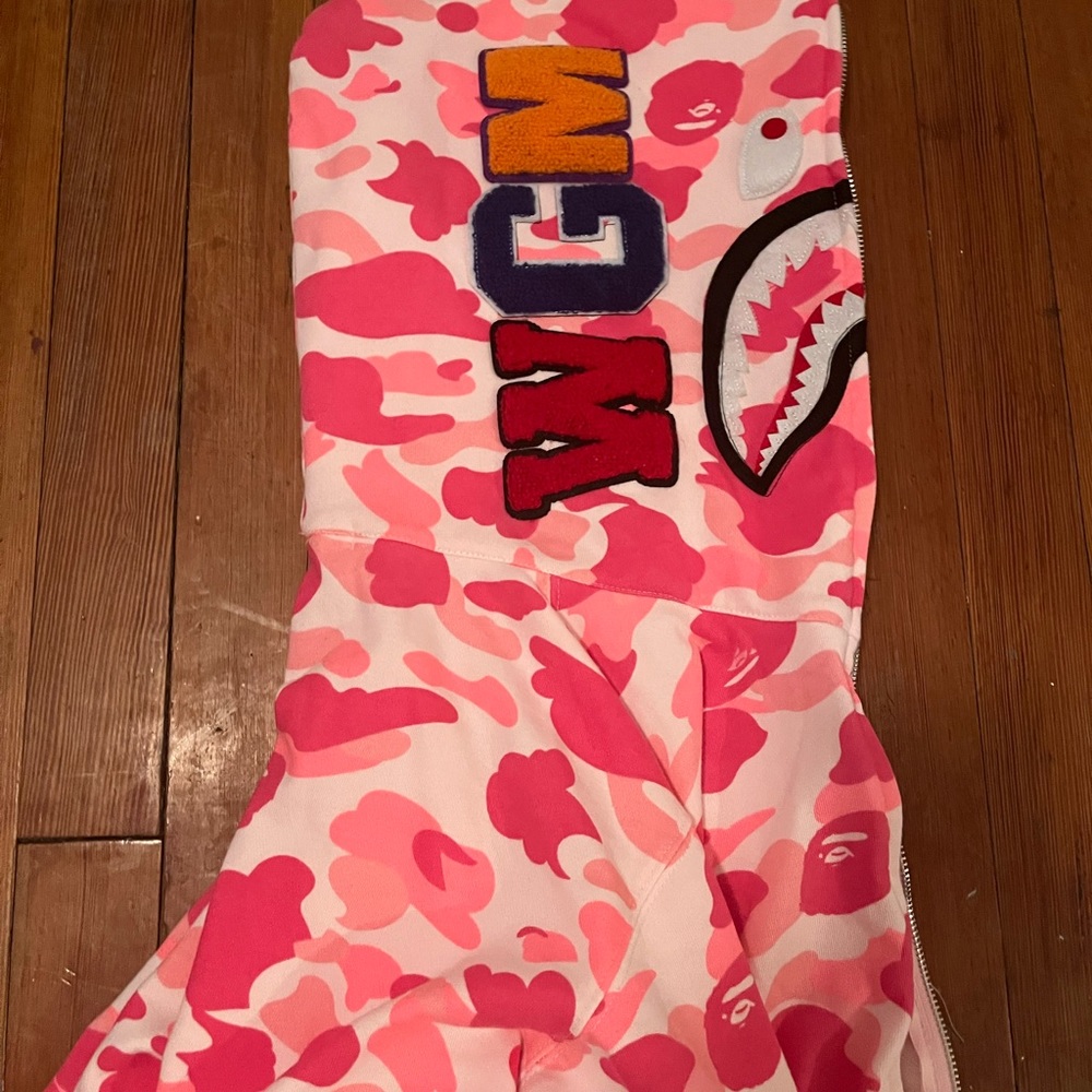 COPY - Pink Bape Hoodie